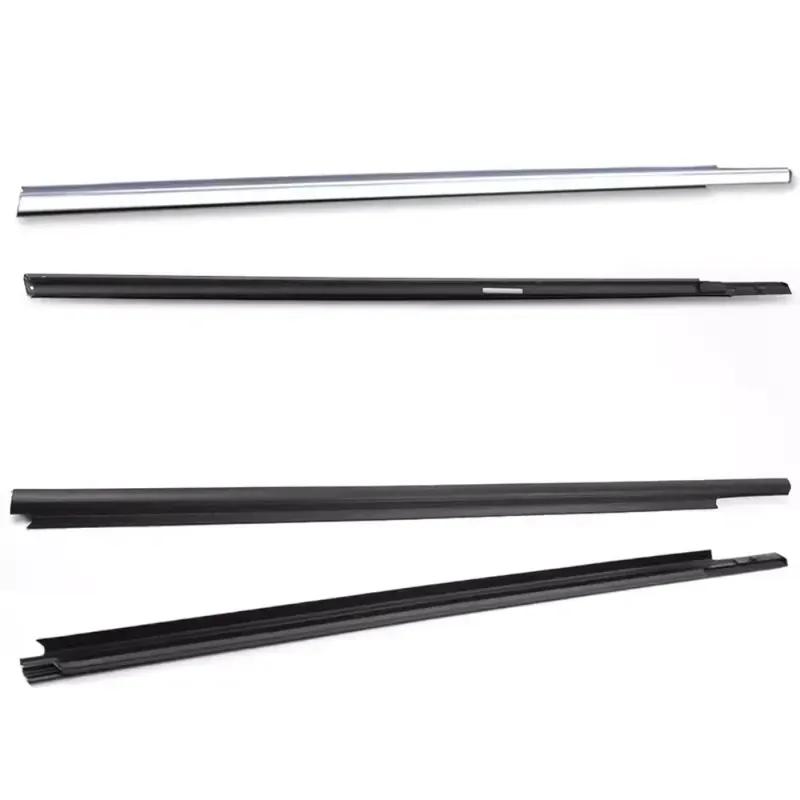 4 Pcs Chrome or Black Window Glass Rubber for Peugeot 301 2013-2017 9805767980 Protect Strip for Citroen Elysee 2014-2016