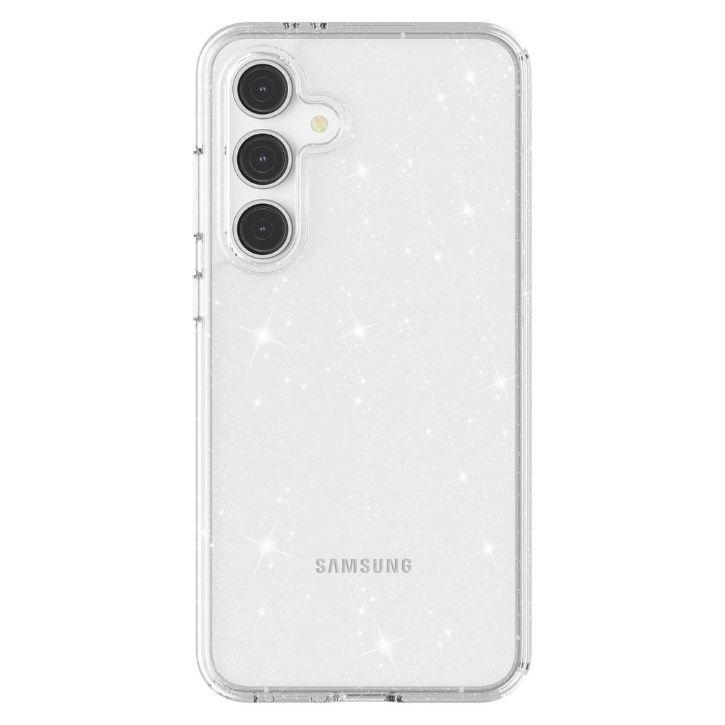 Чехол для Samsung Galaxy S25 FE Сверкающий порошок Блестящий Блестящий Мягкий ТПУ+Твердый ПК Задняя крышка