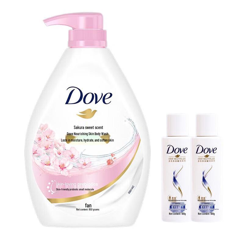 DOVE Питательное молочко для душа «Цветущая сакура»