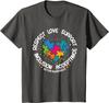 Autism Respect Love Support Autism Awareness Gift Youth Unisex T-shirt