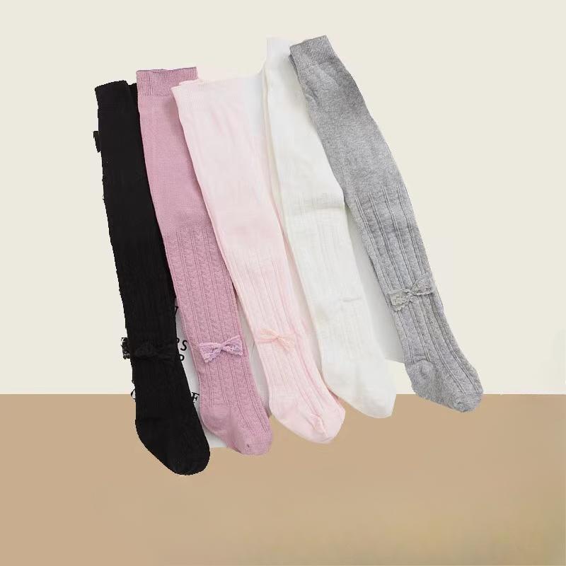 Колготки для новорожденных, детские чулки для девочек и мальчиков, однотонные колготки для новорожденных девочек