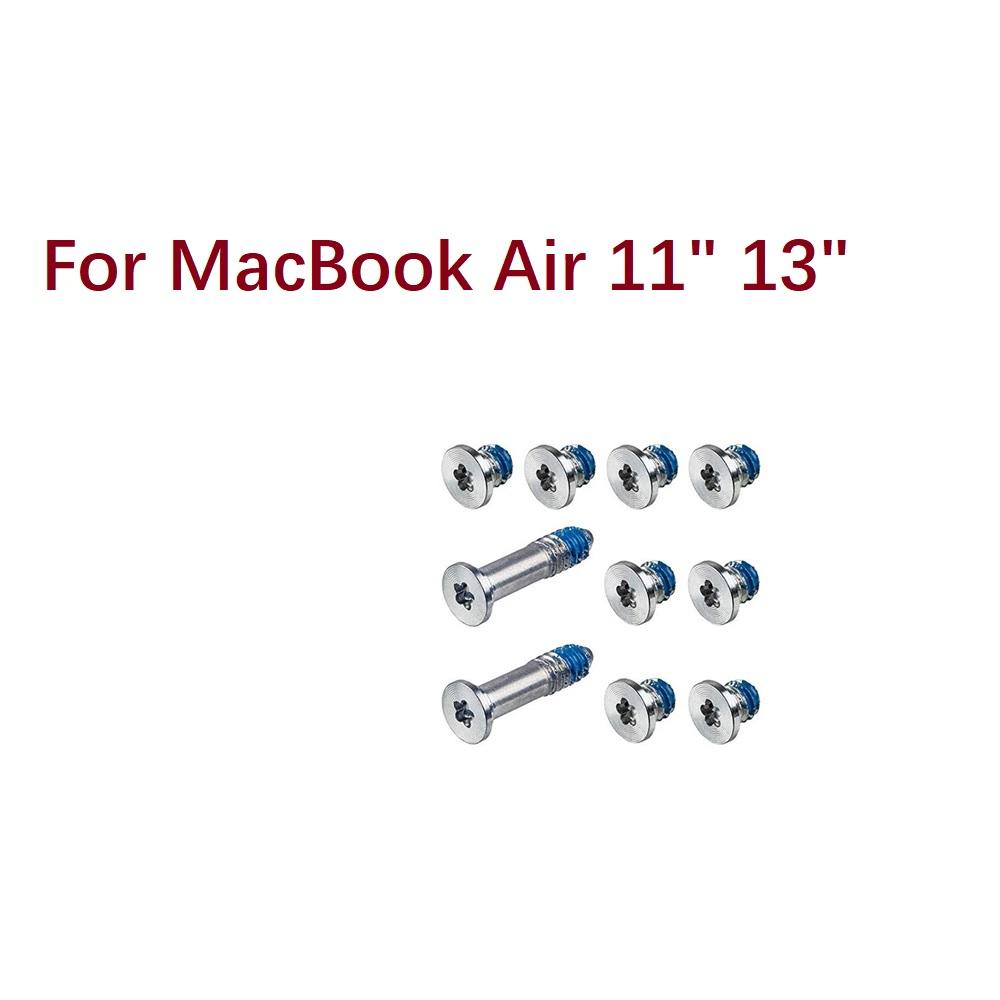 10 комплектов ( 100 шт) Винты нижней крышки для MacBook Air 11" 13"