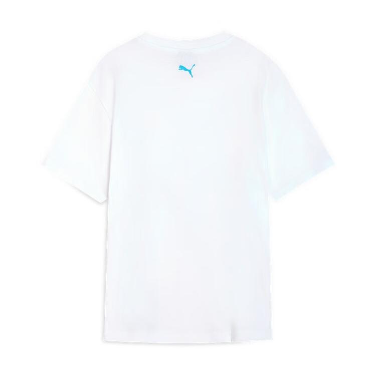 Новая мужская футболка PUMA с графическим принтом и логотипом White 02 632982-02