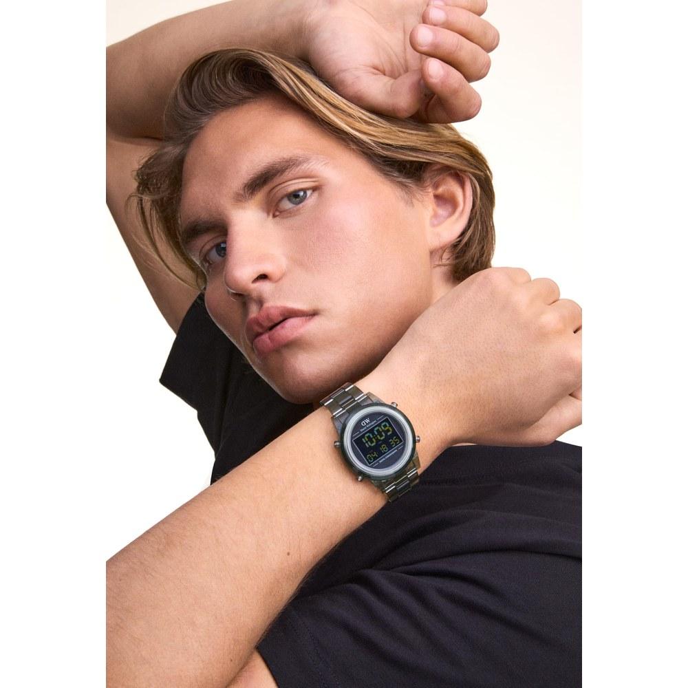 Daniel Wellington Ретро Цифровые Часы 42 ММ Мужские и Женские Спортивные Уличные Электронные Стильный Подарок Популярный Бренд