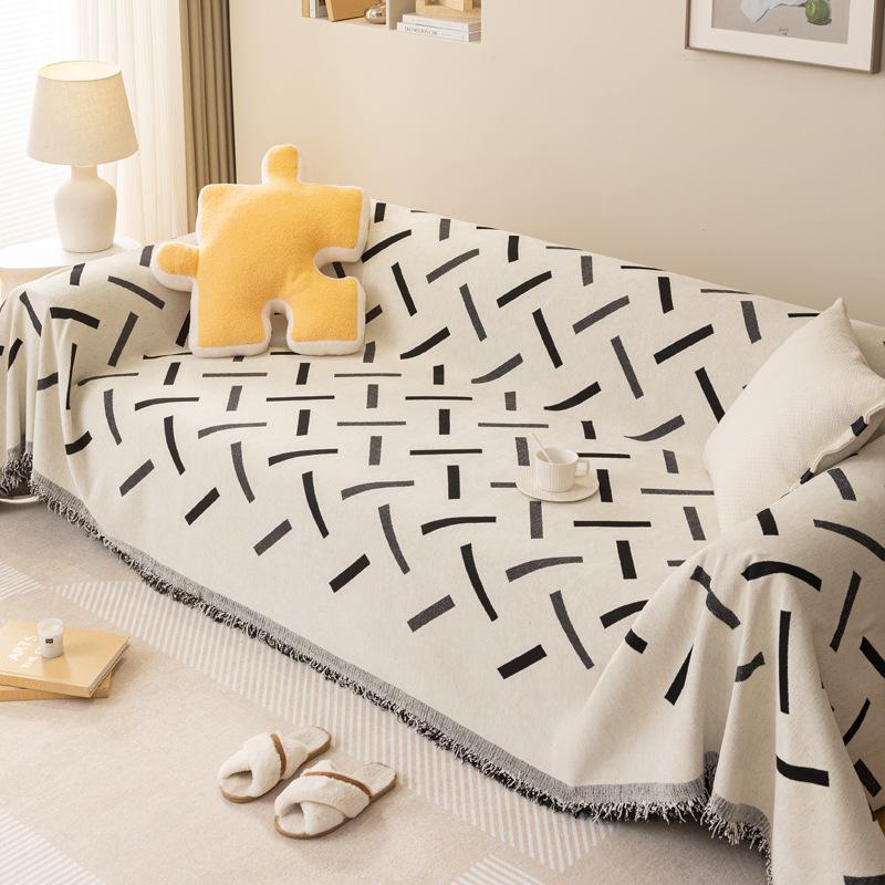 Полотенце для дивана из синели, ткань с полным покрытием, универсальное нецарапающееся одеяло на четыре сезона, скандинавский кожаный чехол для дивана для небольшой квартиры