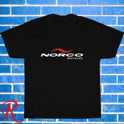 Новый! Логотип компании Norco Bicycle Черный Серый Темно-синий Белый Размер S-5XL Унисекс Футболка