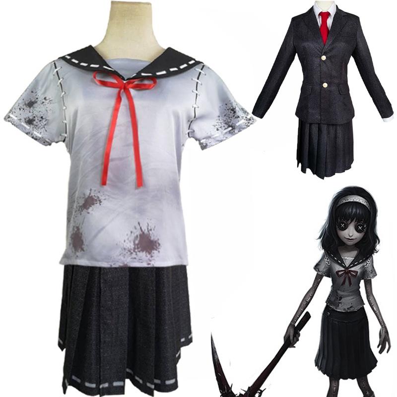 Identity V Kawakami Tomie Cosplay Costume Exquisite School Jk Uniform Full Set Outfit