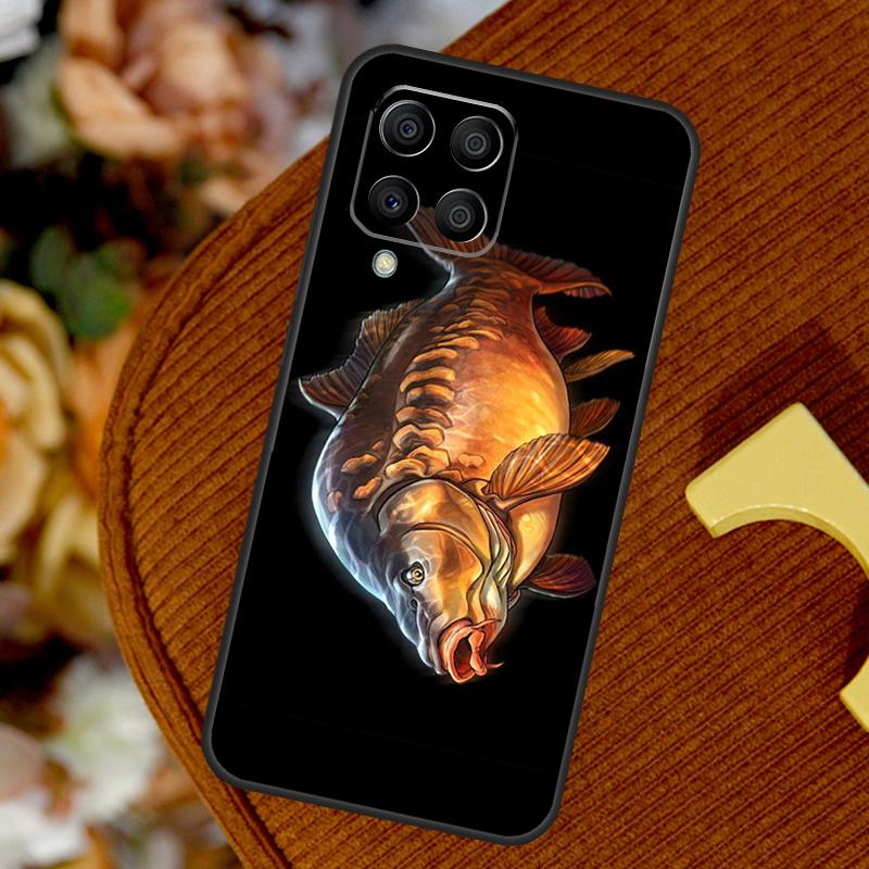 КАРП РЫБА РЫБАЛКА Для Samsung Galaxy M14 M34 M54 M12 M32 M52 M53 M33 M13 M20 M15 M55 M31s M30s M21 M51 Чехол