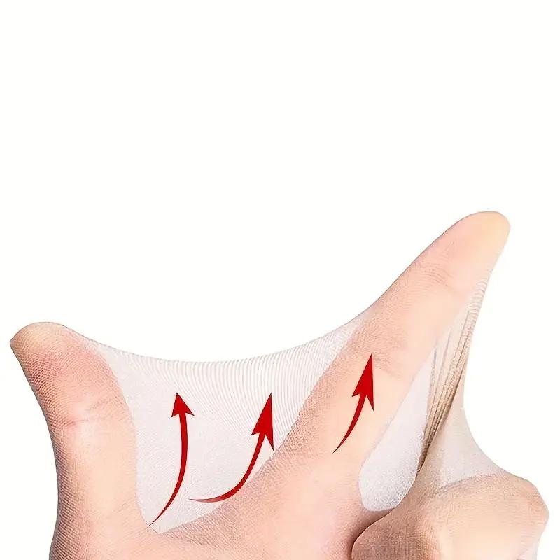 10 пар хлопковых чулок Ультратонкие короткие носки Женские летние черные незаметные прозрачные чулки против зацепок