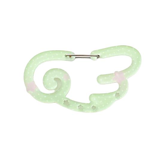 Акриловый брелок с крючком-клипсой, легкая подвеска-украшение, брелок для ключей, шарм для сумки/автомобиля, аксессуар для рюкзака