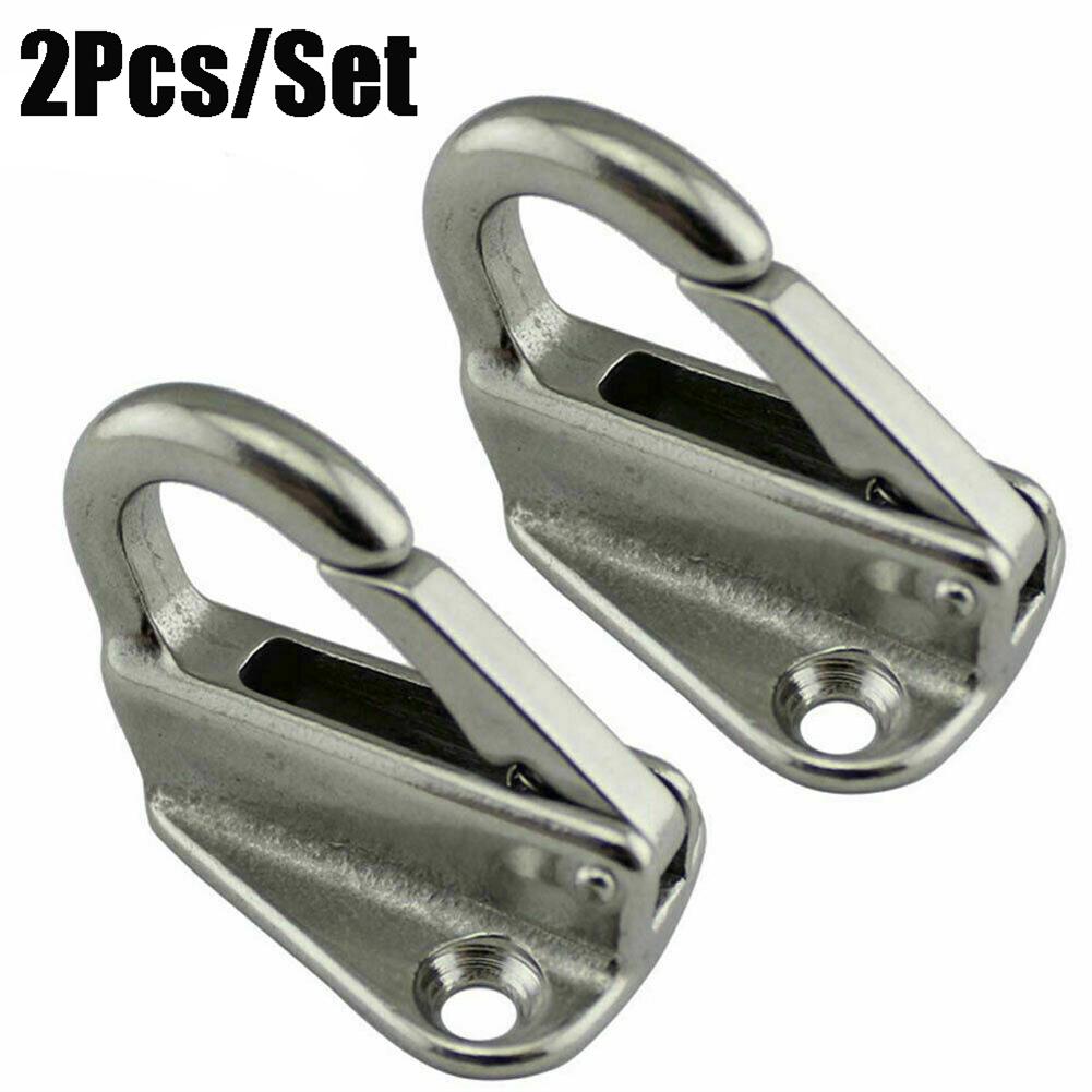 New Fender Hooks Marine Hook Sail Stainless Steel Spring
