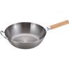 Made In Japan A Deep Iron Frying Pan Want To Keep Using Forever 28cm Wooden Handle IH Compatible Chitose You'll CS-010