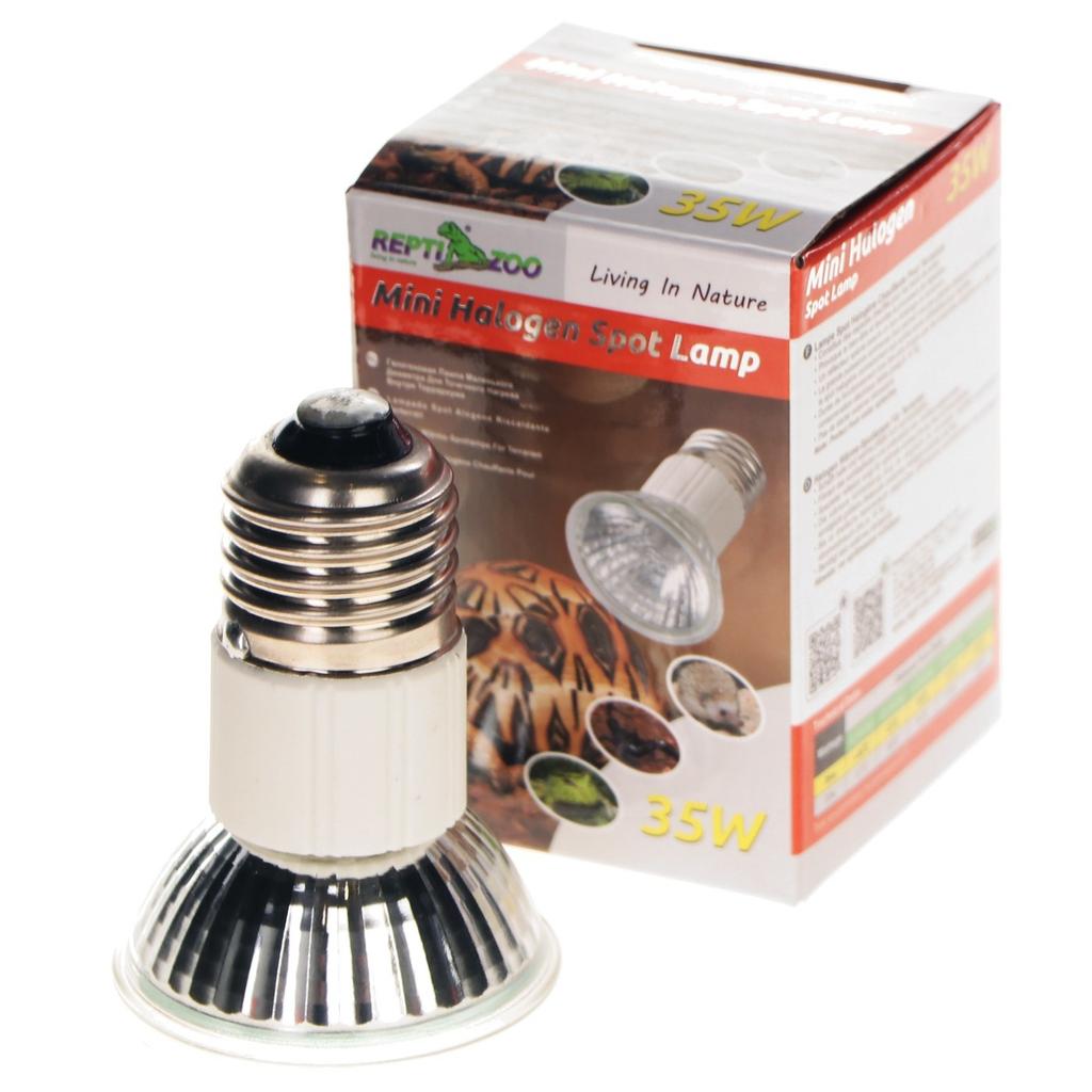 Mini Halogen Heating Spot Lamp E27 35W For Reptiles Mammals Heat Island