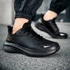 Мода 2025 Мужская кожа Высококачественные Повседневные Дышащие Плоские Нескользящие Теннисные Туфли Уличные Модные Кроссовки для Мужчин