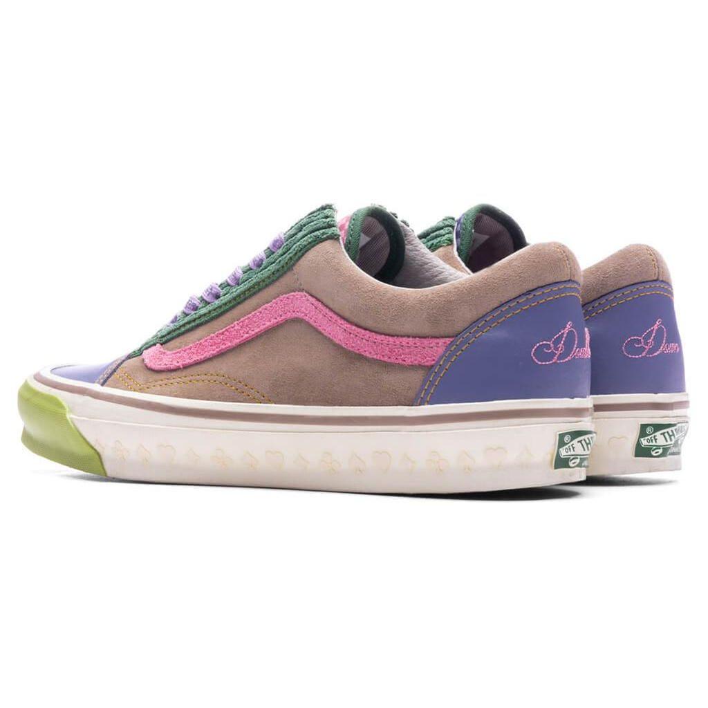 Feature x Vans OG Old Skool LX Double Down Sinners Club Унисекс Кроссовки Разноцветные Разноцветные VN0A4P3XBMB