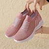 Мода 2024 года, новые спортивные женские туфли для отдыха, дышащие одинарные туфли с ромбовидной сеткой, мягкая подошва, удобная модная женская обувь