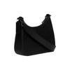 New COACH Hobo Canvas With Leather Crescent Bag Crossbody Bag Shoulder Bag Women's Black CJ842-BLK