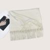 Autumn and Winter New Solid Color Scarf Imitation Cashmere Scarf Women's Warm Shawl Scarf