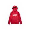 Vans Классический логотип Повседневная толстовка с капюшоном Мужские толстовки Красные VN0A3TXK0PZ