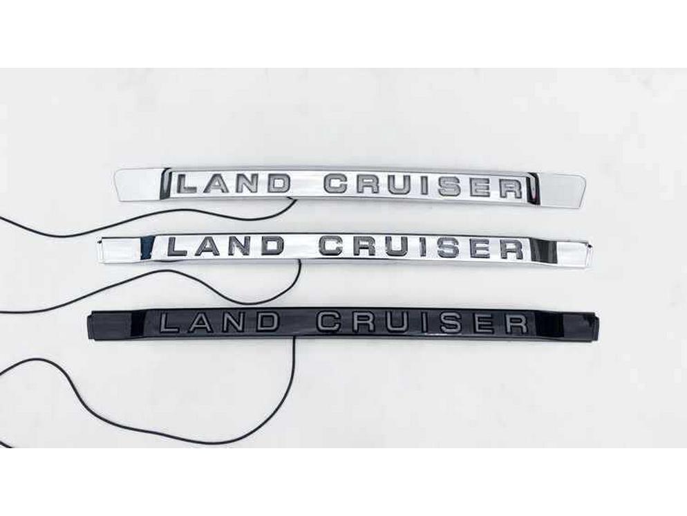 Светодиодная декоративная полоса на заднюю дверь с тормозными огнями для Land Cruiser 2008-2023