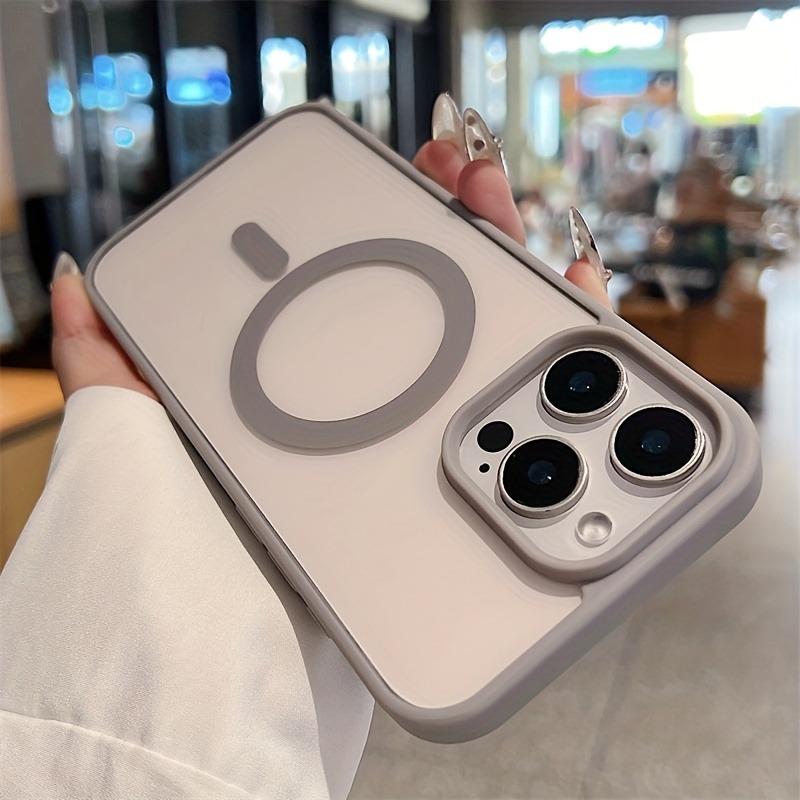 Роскошный прозрачный акриловый чехол с магнитами Magsafe для iPhone 17 Pro 16 15 14 Plus 13 12 11 Pro Max, тонкий чехол с поддержкой беспроводной зарядки
