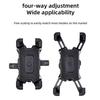 360 Rotation Universal Phone Holder for iPhone Riding MTB Stand Bracket Non-slip Cycling Shockproof Bracket GPS Clip