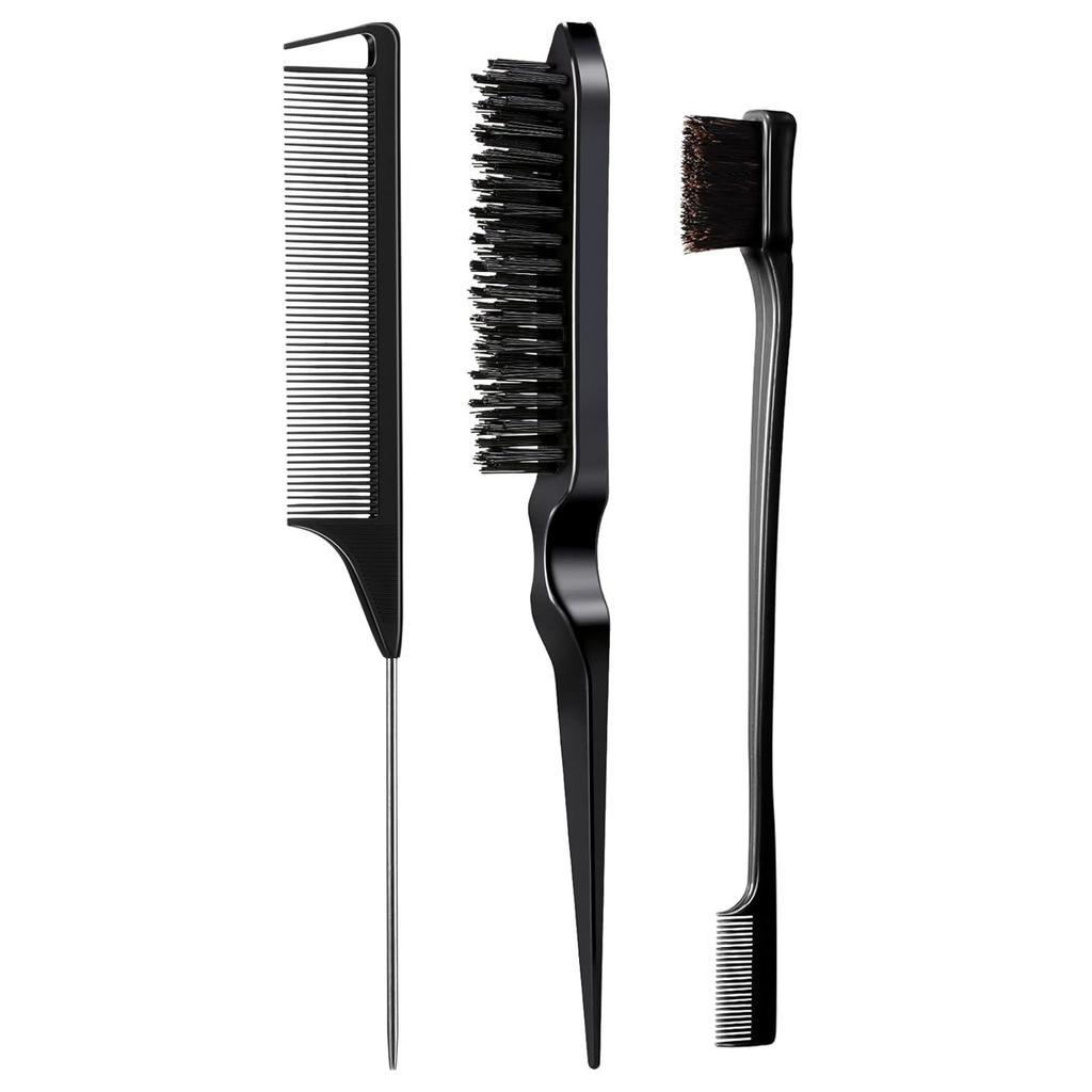 Набор расчесок для окрашивания бровей Профессиональная расческа для окрашивания волос Инструмент для укладки для расчесывания краев волос, бровей и ресниц