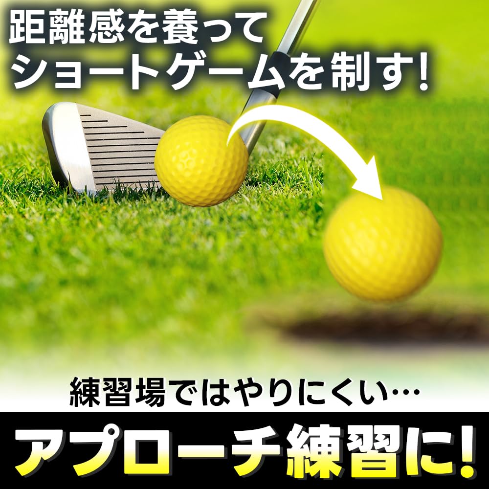 G Golf Ball Set for Indoor 12 Driving Approach Hitting Feel TMR.Breath Training, Balls, Range, Practice, Impact,