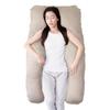 [Featured On TV and In Magazines!] Authentic Hugmochi? Soft Body Pillow for Pregnancy [Cover Type: 100% Cotton] Sleep-Friendly Pillow [Maintains Postu