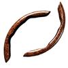 Mahogany Grain Anti-Slip Steering Wheel Cover for Men - Ultra-Thin, Year-Round Use