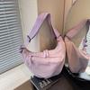Casual Crossbody Bag for Women's Commuting, Large-capacity Fashionable and Sporty Dumpling Bag, Single-shoulder Bag