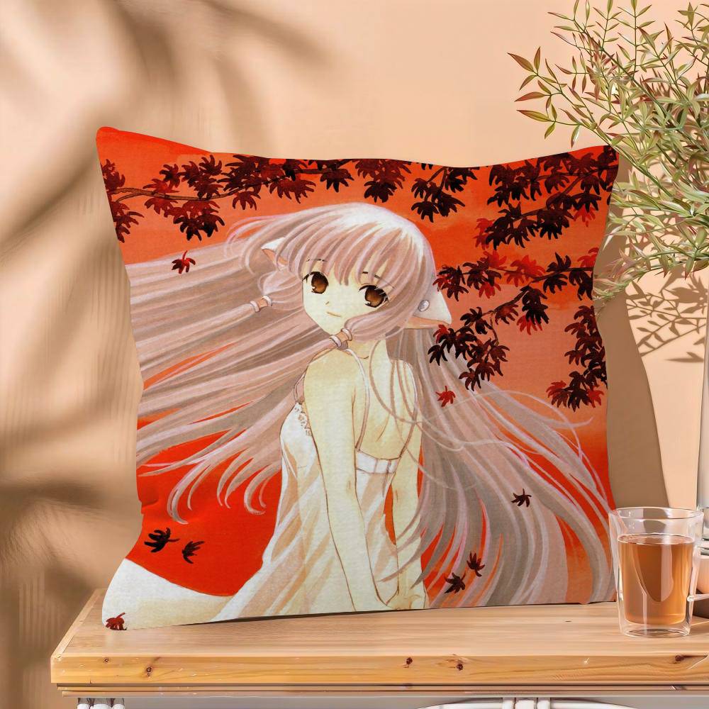 Classic cute Anime CChobits Personalized Pillow Cover Kids Bedroom Wild Party Decor Pillowcase kid Birthday shower Gift