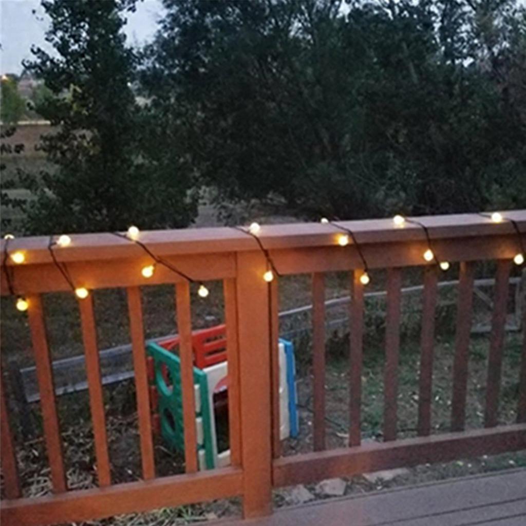 LED Outdoor Street Light Garland Fairy Solar Light String Solar Garden Powered Decoration Lamp For Path Street Lawn Outdoor Fence Lighting