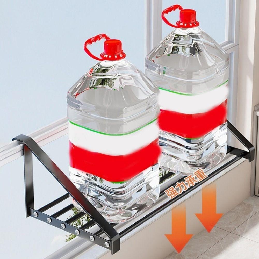 Space Saving Clothes Drying Rack Wall Mounted Hanging Clothes Rack Shoe Rack  for Balcony