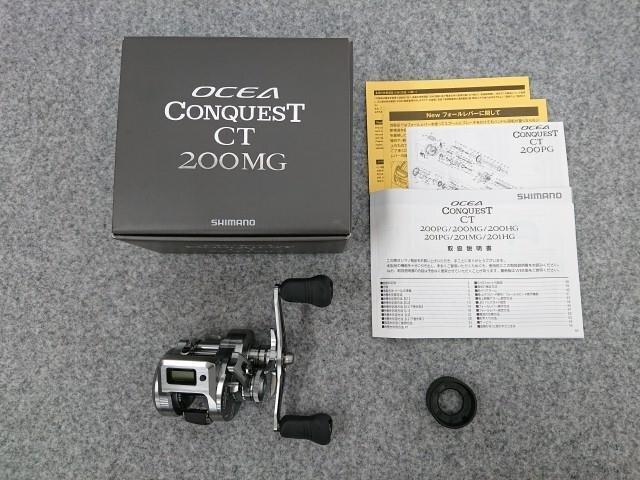 Shimano 25 Ocea Conquest CT200MG Baitcasting Reel with minor (Unused, defects)