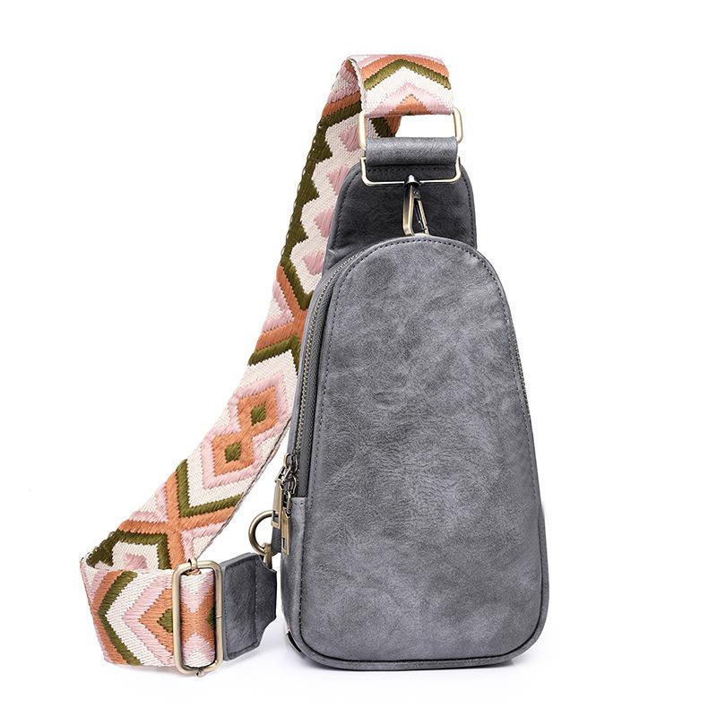 Women multi-functional shoulder bag fashionable women's chest bag women's crossbody bag