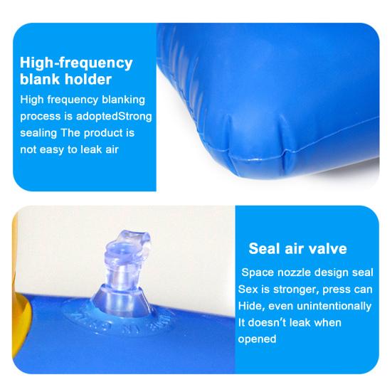 1 Набор Надувное Кольцо для Бросания в Бассейн с 45720 Кольцами Дети Взрослые В помещении Плавающий Крест Баскетбольная Стойка ПВХ