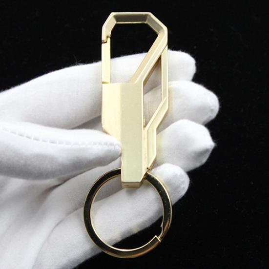 Подарки Простой металлический брелок для ключей Автомобильный деловой брелок для ключей