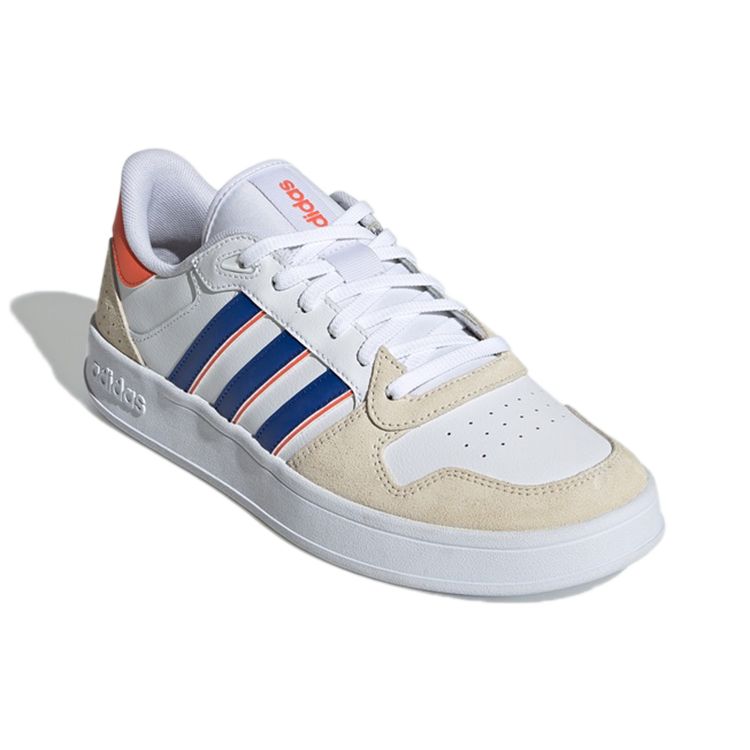 Adidas Breaknet Plus White Royal Blue Мужские кроссовки Cloud-White True-Orange H01989