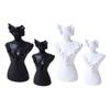 Boutique Necklace Jewelry Display Bust Resin Material Necklace Pendant Earring Chain Display-Case Mannequin Stand Holder