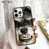Милые собаки Шнауцер Чехол для телефона Для iPhone 17 Air 16 16e 15 plus 11 12 13 14 pro max корпус coque