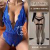 Sexy open lingerie lace temptation hollow low cut hot bed free uniform suit nightclub