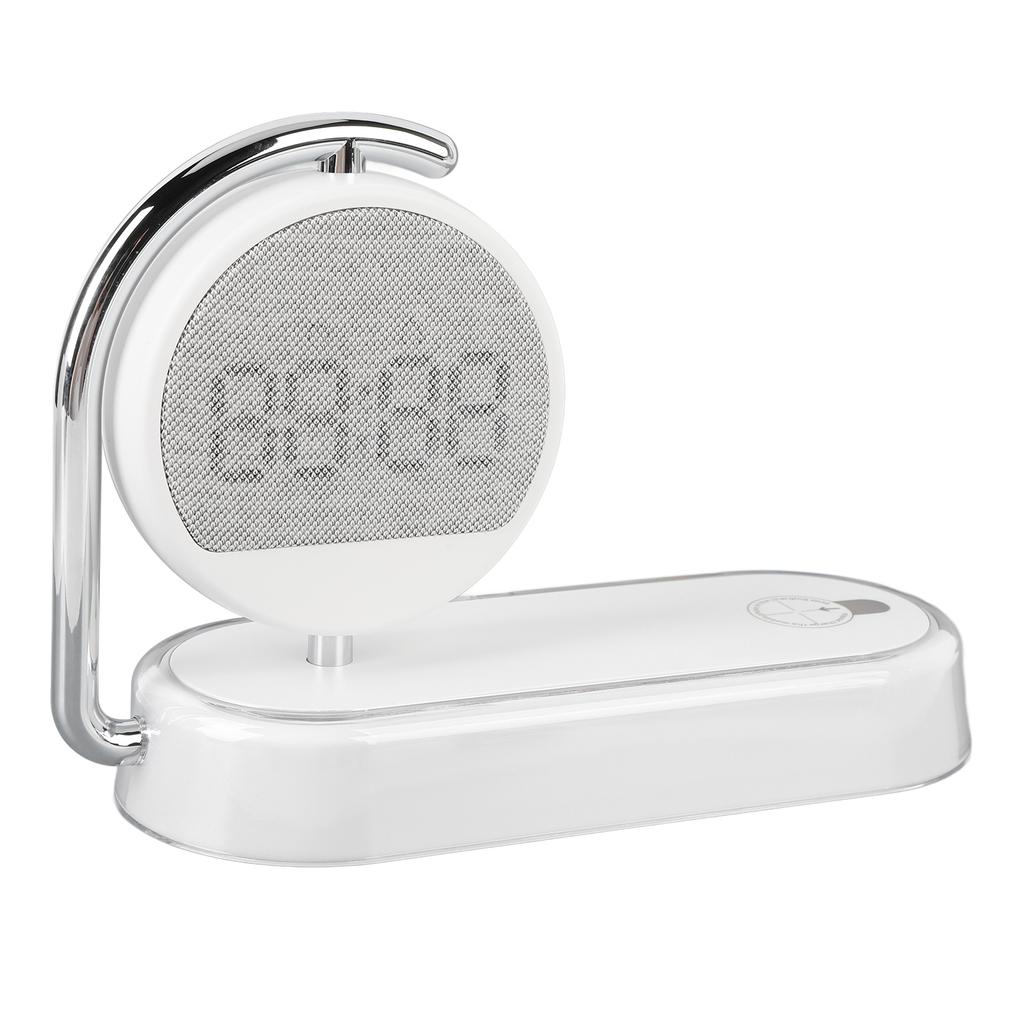 Ночник с будильником 15 Вт, беспроводная зарядка, ночной светильник для чтения для дома, офиса, общежития