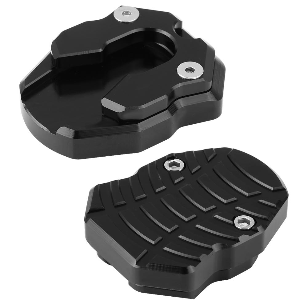 Противоскользящая боковая подставка для мотоцикла, удлинительная пластина-удлинитель для Yamaha Nmax155 XMAX 300, черный