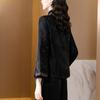Winter Chinese Style Women's Jacket Embroidered Short Warm Coat