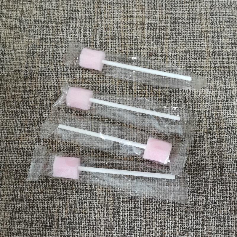 100 шт. одноразовые тампоны для ухода за полостью рта, тампоны для чистки зубов с палкой