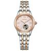 Citizen Automatic Mechanical Watch with Open Silver PR1044-87X Women's Heart, Waterproof, Pink,