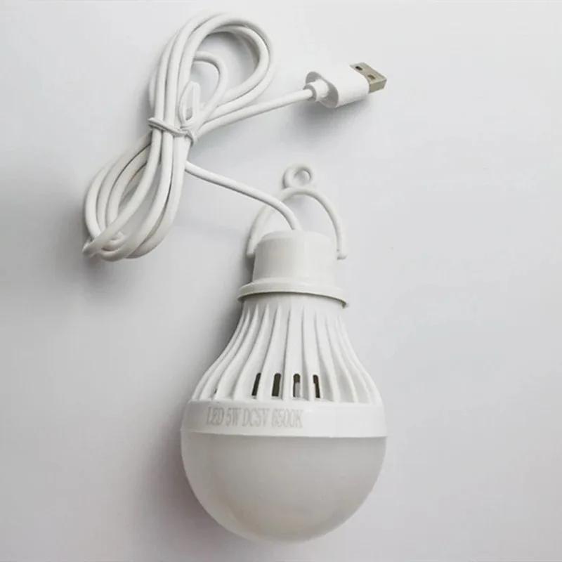 Светодиодный фонарь DC5V, лампа для кемпинга, USB-лампа аварийная, подвесная лампа для палатки для работы, барбекю, рыбалки, ремонта, туристическое снаряжение для улицы