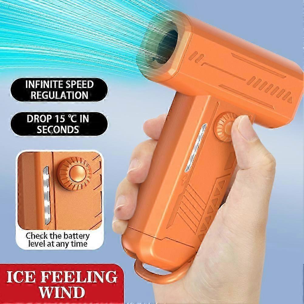 130000RPM Mini Turbos Jetfan Portable Car Dryer with LED Light High Speed Handheld Electric Airs Blower