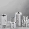 1/8" 1/4" 3/8" 1/2" 3/4" 1" BSPP Внутренняя Наружная 304 Нержавеющая Сталь Односторонний Обратный Клапан Вода Газ Масло Высокое Давление